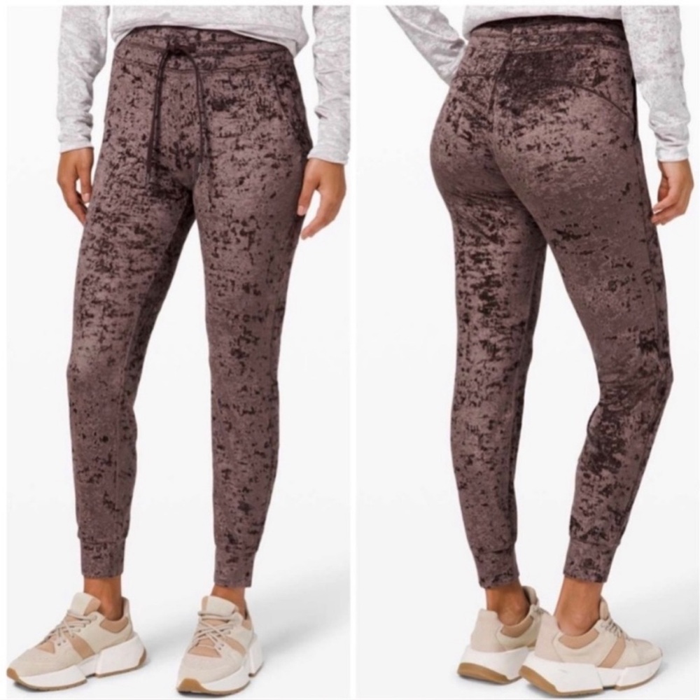 Lululemon Ready to Crush Velvet Rulu Joggers
